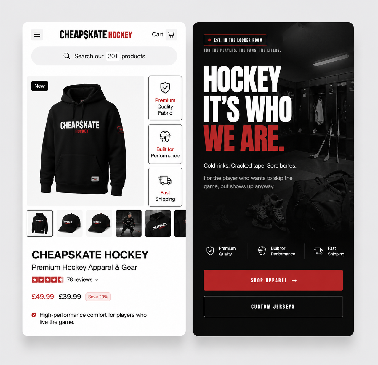 Mobile Password Page
